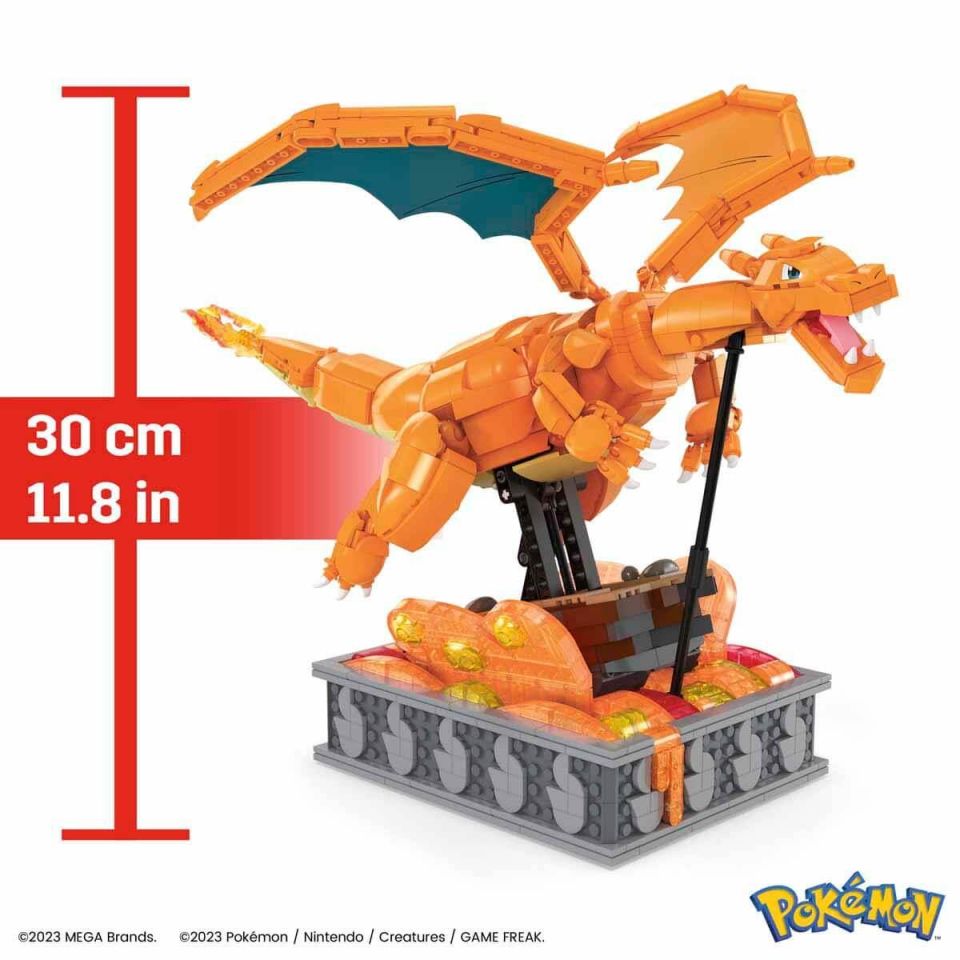 MEGA Pokémon™ Hareketli Charizard 1664 parça