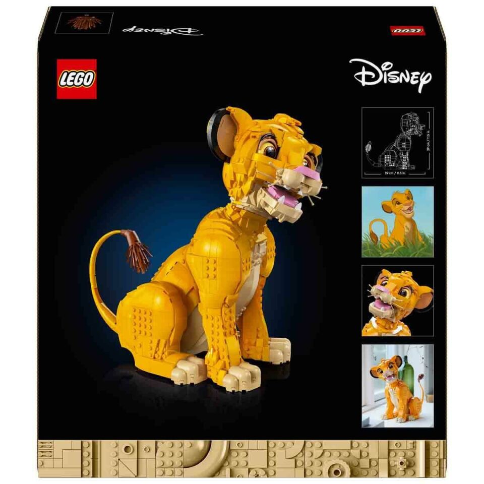 LEGO Disney Genç Aslan Kral Simba 43247