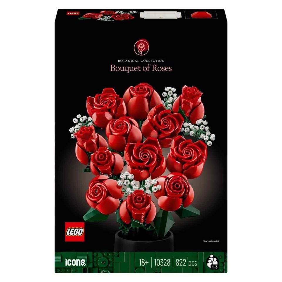 LEGO Icons Gül Buketi 10328