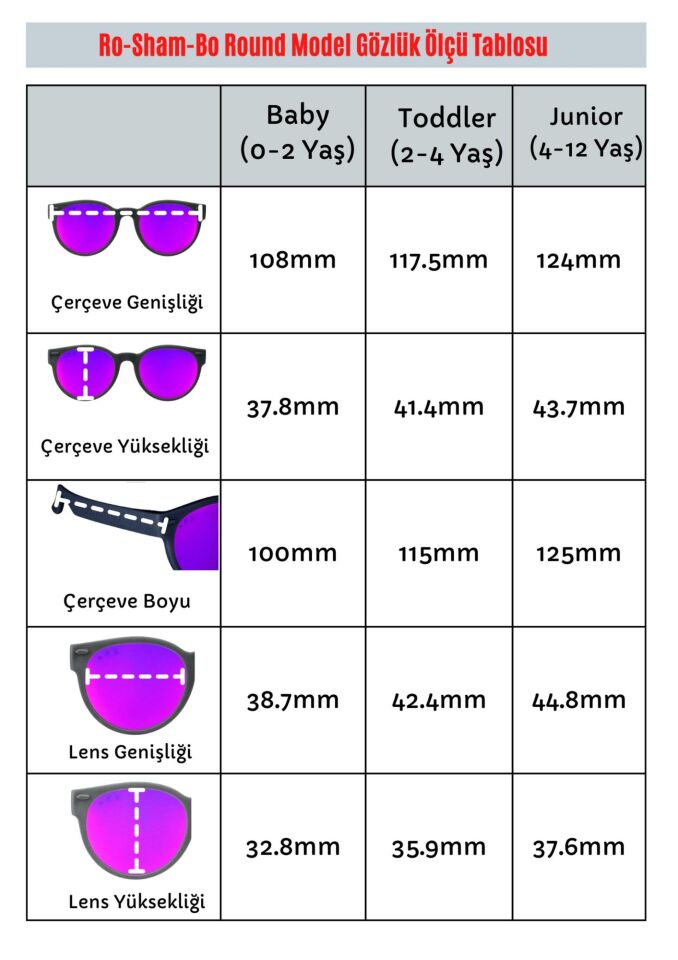 Roshambo Eyewear Splash Rose Gold Lens H -Junior (4-12 Yaş ) Çocuk Gözlüğü