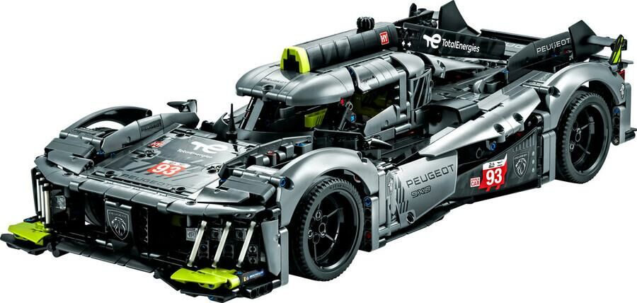 LEGO Technic PEUGEOT 9X8 24H Le Mans Hybrid Hypercar 42156