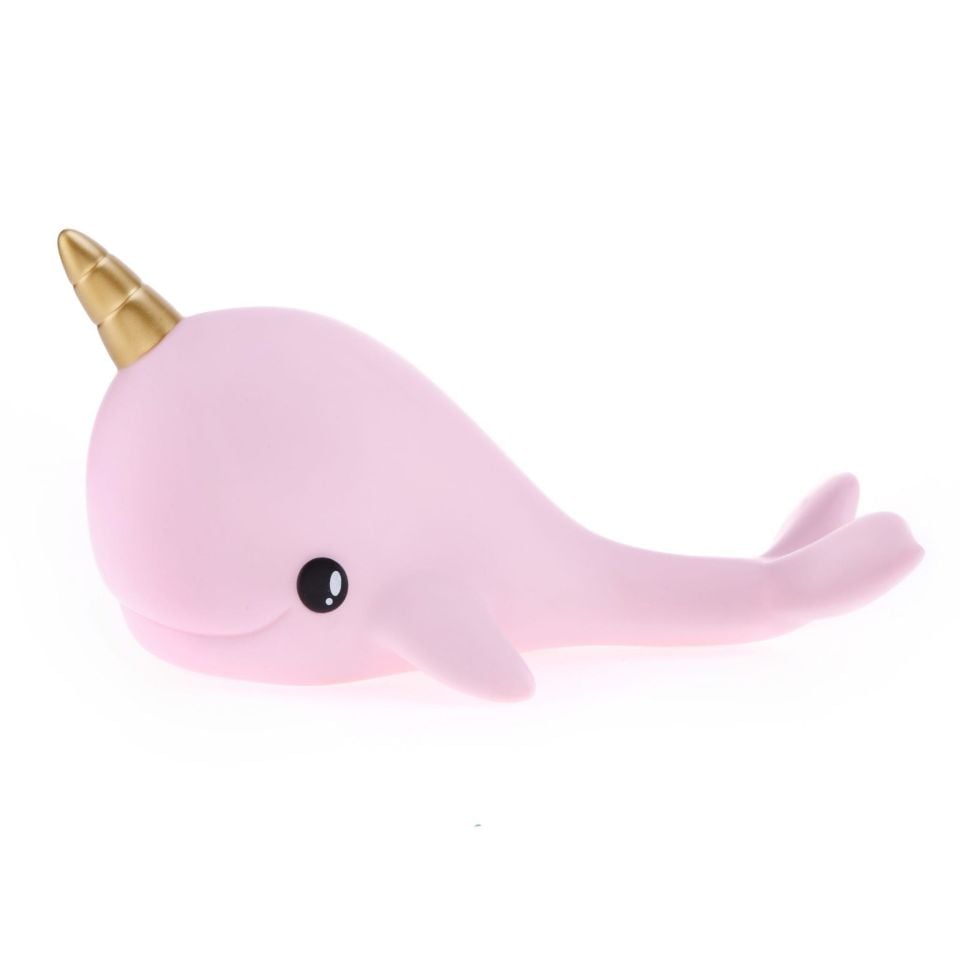 Dhink Narwhal Gece Lambası Pembe