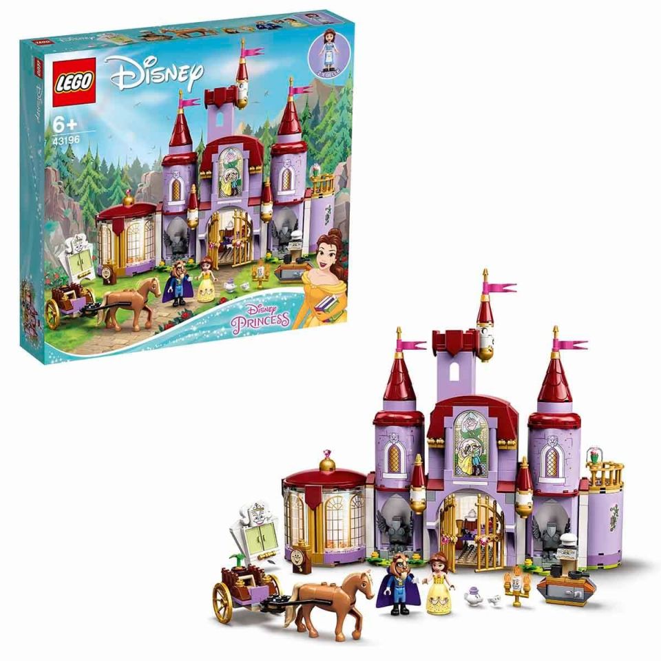 LEGO Disney Princess Güzel ve Çirkinin Kalesi 43196