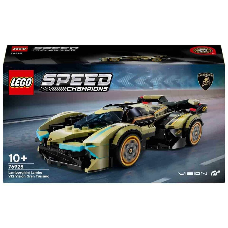 LEGO Speed Champions Lamborghini Lambo V12 Vision GT Süper Araba 76923