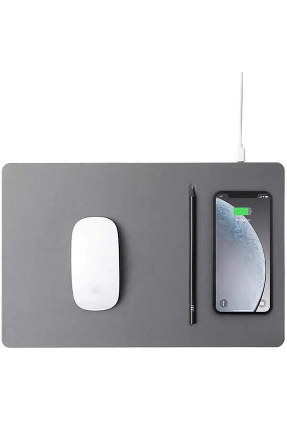 POUT Hands 3 Wireless Şarjlı Mouse Pad Dust Grey