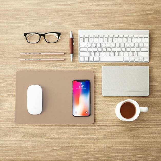 POUT Hands 3 Wireless Şarjlı Mouse Pad Latte Cream