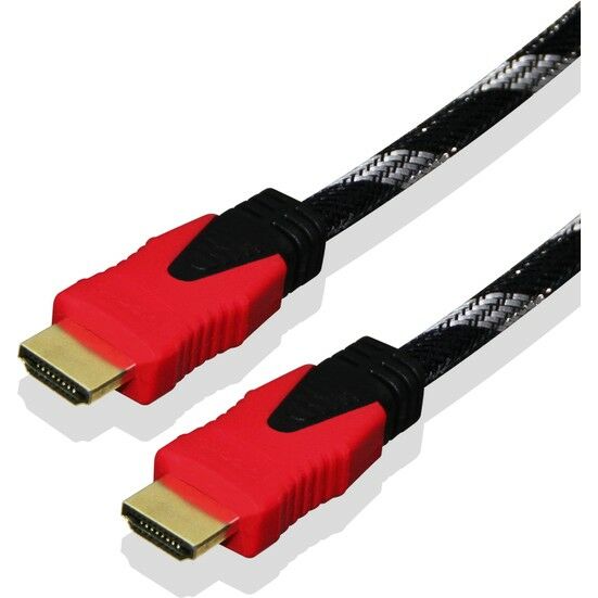 Qport HDMI to HDMI 20 Metre Altın Uçlu Kablo (Q-HDMI20)