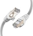 Flaxes Fnk-701G 1Mt Cat7 Patch Network Kablosu Gri