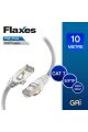 Flaxes FNK-710G 10 M. Cat 7 Patch Kablosu Gri