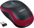 Logitech M185 Kırmızı Kablosuz Mouse 910-002237