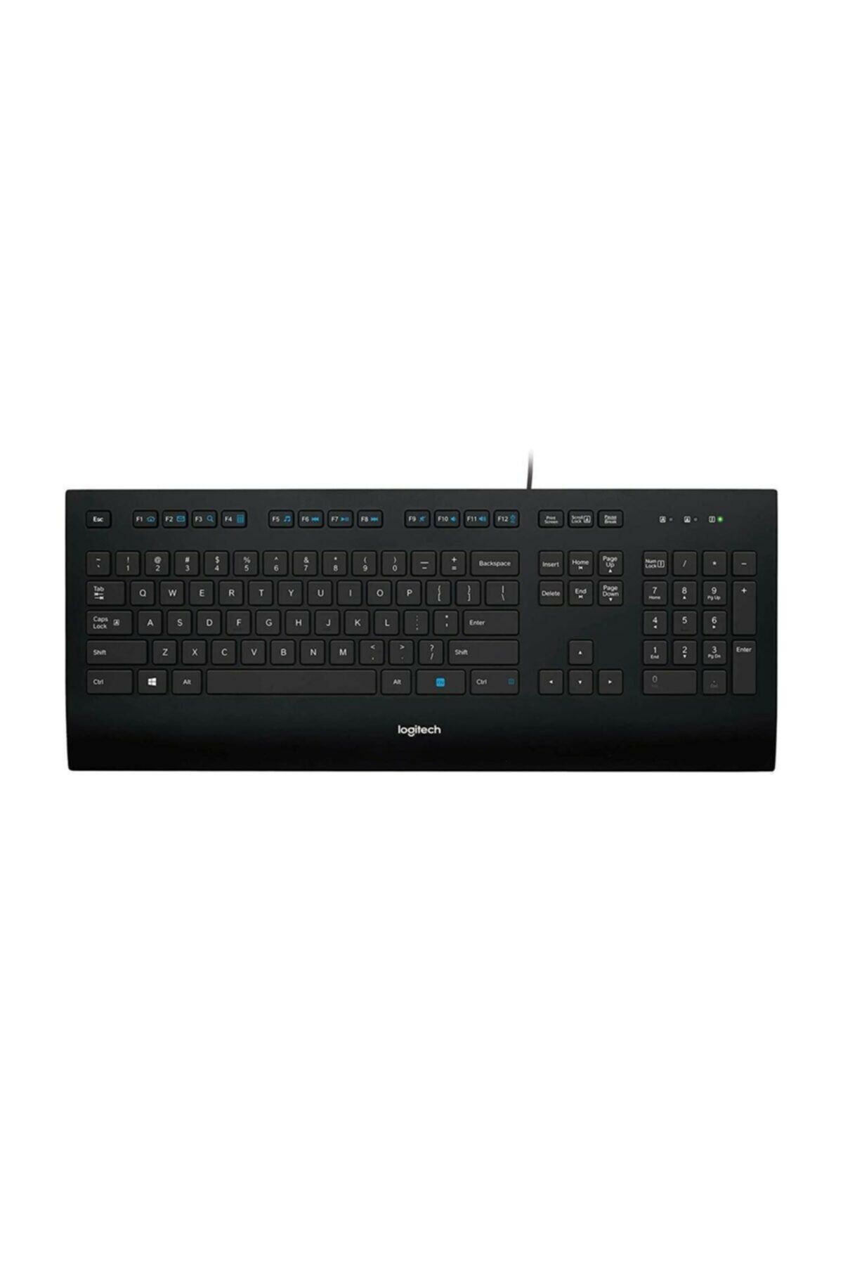 Logitech K280e Siyah Kablolu Türkçe Klavye 920-010066
