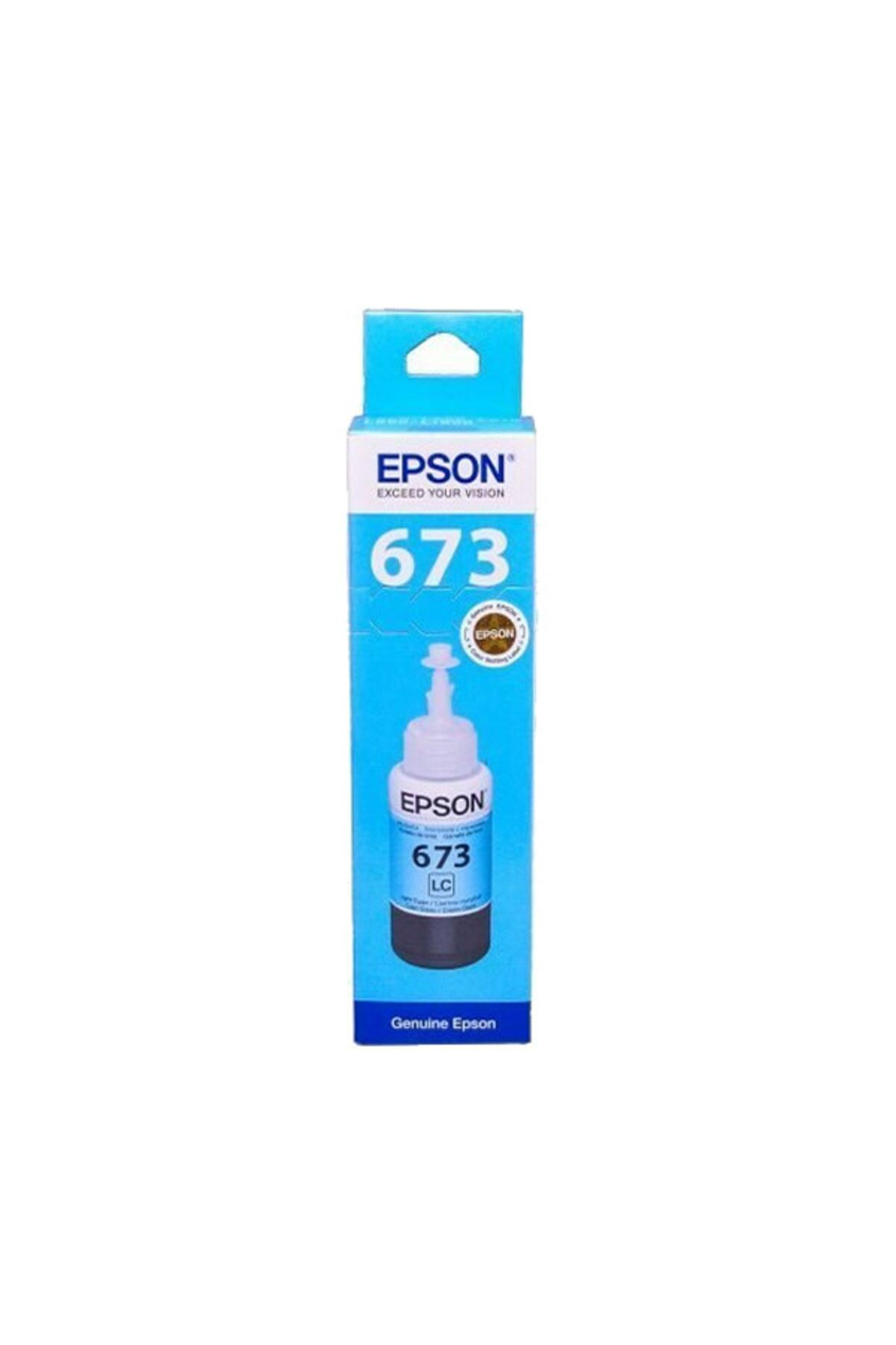 Epson T6735 Mürekkep Kartuş Açık Mavi 70 ML C13T67354A