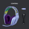 Logitech G733 Lightspeed RGB Kablosuz 7.1 Surround Ses Oyuncu Kulaklığı - Lila