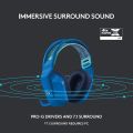 Logitech G733 Lightspeed RGB Kablosuz 7.1 Surround Ses Oyuncu Kulaklığı - Mavi