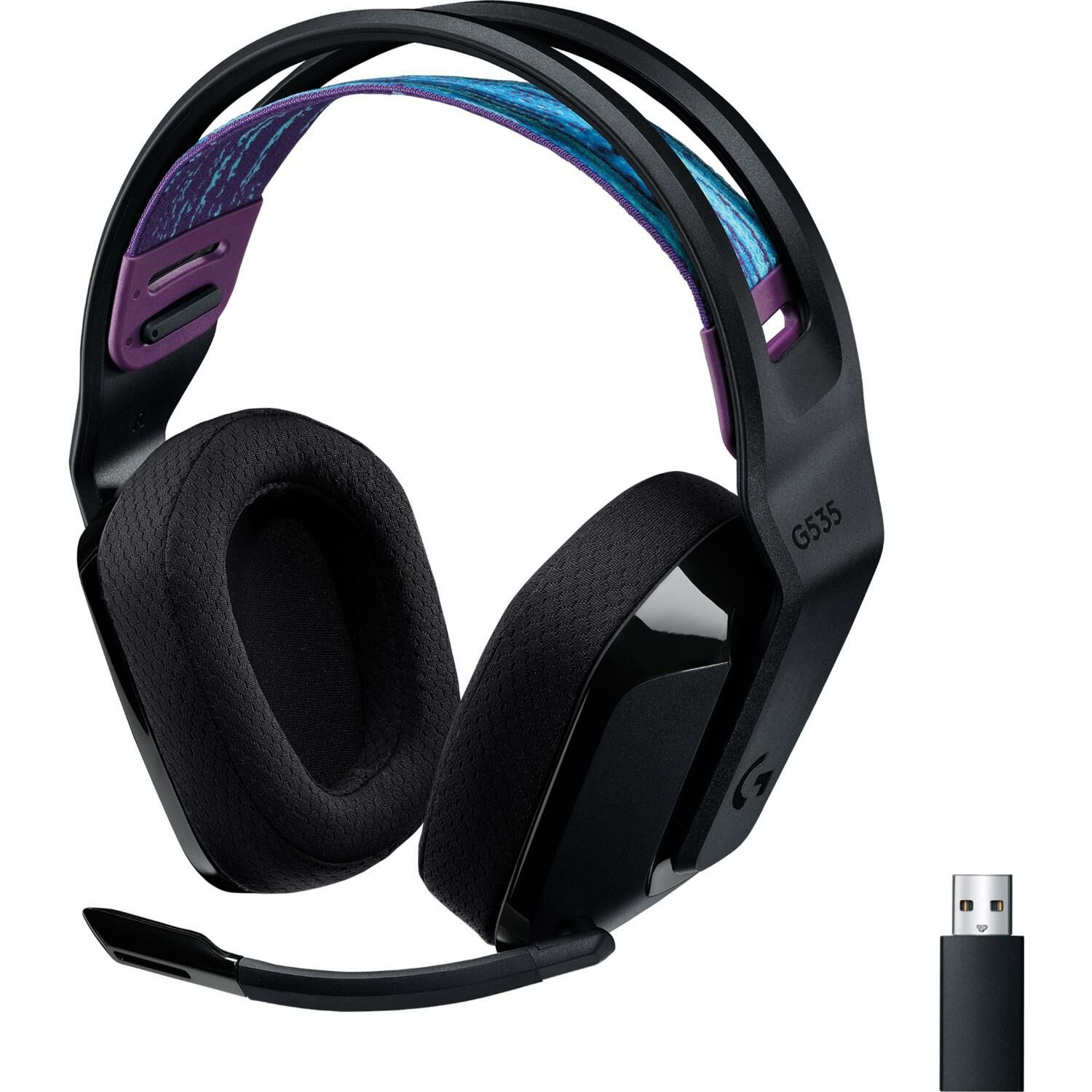 Logitech G535 Lıghtspeed Kablosuz Mikrofonlu Oyuncu Kulaklığı - Siyah