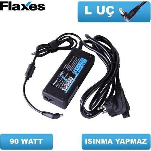 Flaxes FNA-UN190 19V 4.74A 90W Uçlar:5.5*2.5 Notebook Adaptörü