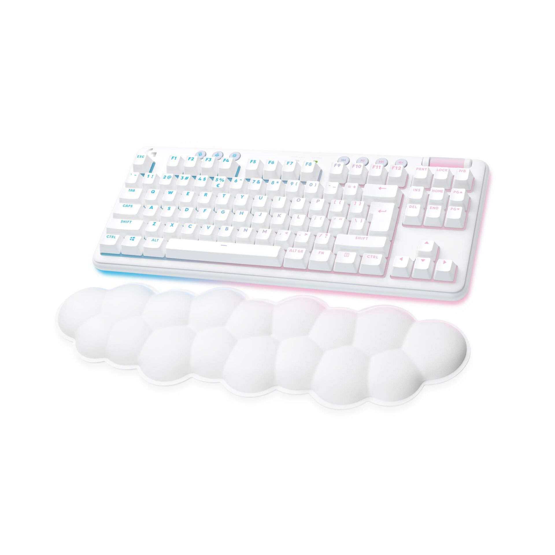 Logitech G Aurora G715 Lıghtspeed Kablosuz Tactile Ingilizce Q Oyuncu Klavyesi - Beyaz