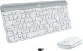 Logitech MK470 Slim Combo Kablosuz Klavye Mouse Set - Beyaz
