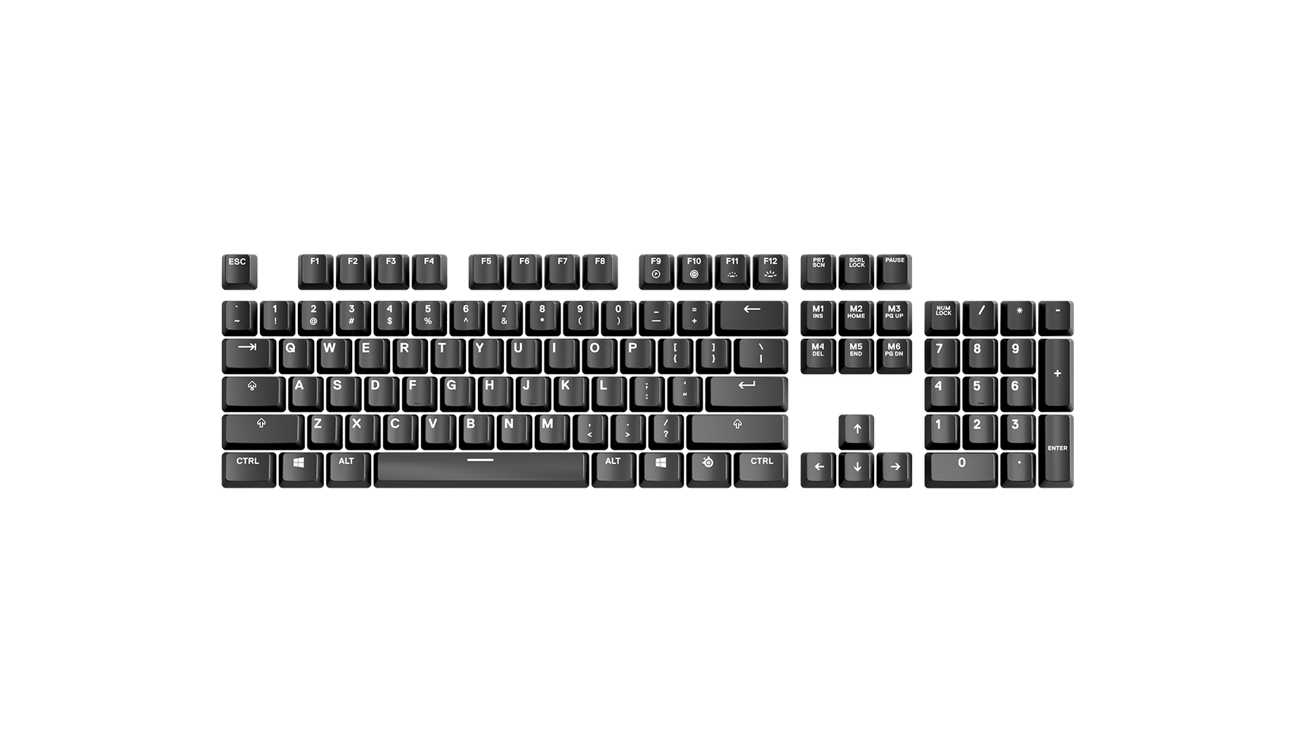 SteelSeries Apex M800 TÜRKÇE Tuş Takımı Seti (Keycap Set)