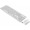 Logitech MK295 Sessiz Kablosuz Türkçe Q Klavye Mouse Set - Beyaz