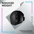 Logitech G G502 X Plus Kablosuz Hero 25K Sensörlü Rgb Aydınlatmalı Oyuncu Mouse - Siyah
