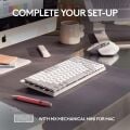 Logitech MX Master 3S For Mac Kablosuz Mouse – Açık Gri