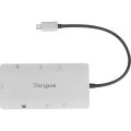 Targus DOCK419EUZ USB-C DP Alt Modu Tek Video 4K HDMI/VGA Bağlantı İstasyonu, 100W PD Geçişli