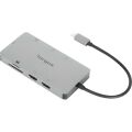 Targus DOCK419EUZ USB-C DP Alt Modu Tek Video 4K HDMI/VGA Bağlantı İstasyonu, 100W PD Geçişli
