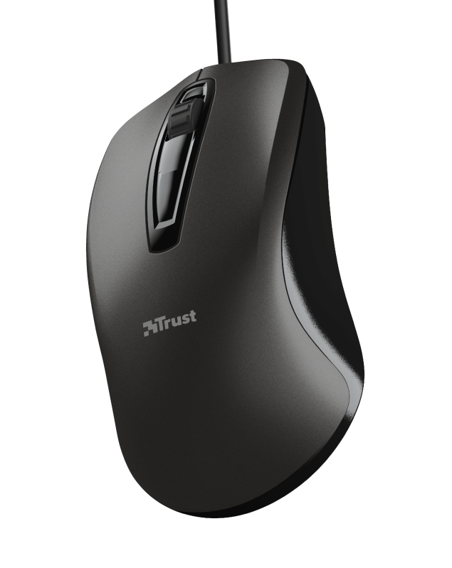 Trust 23733 Carve Kablolu Mouse-Siyah