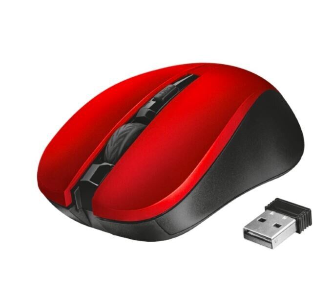 Trust 21871 Mydo Sessiz Mouse - Kırmızı