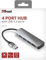 Trust 23327 Halyx 4 Port USB 3.2 Çoğaltıcı Hub