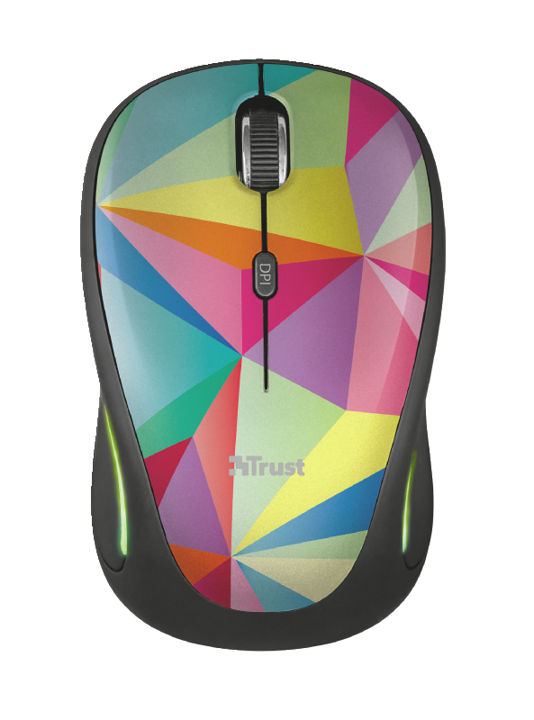 Trust 22337 Yvi Kablosuz Mouse-Geometric