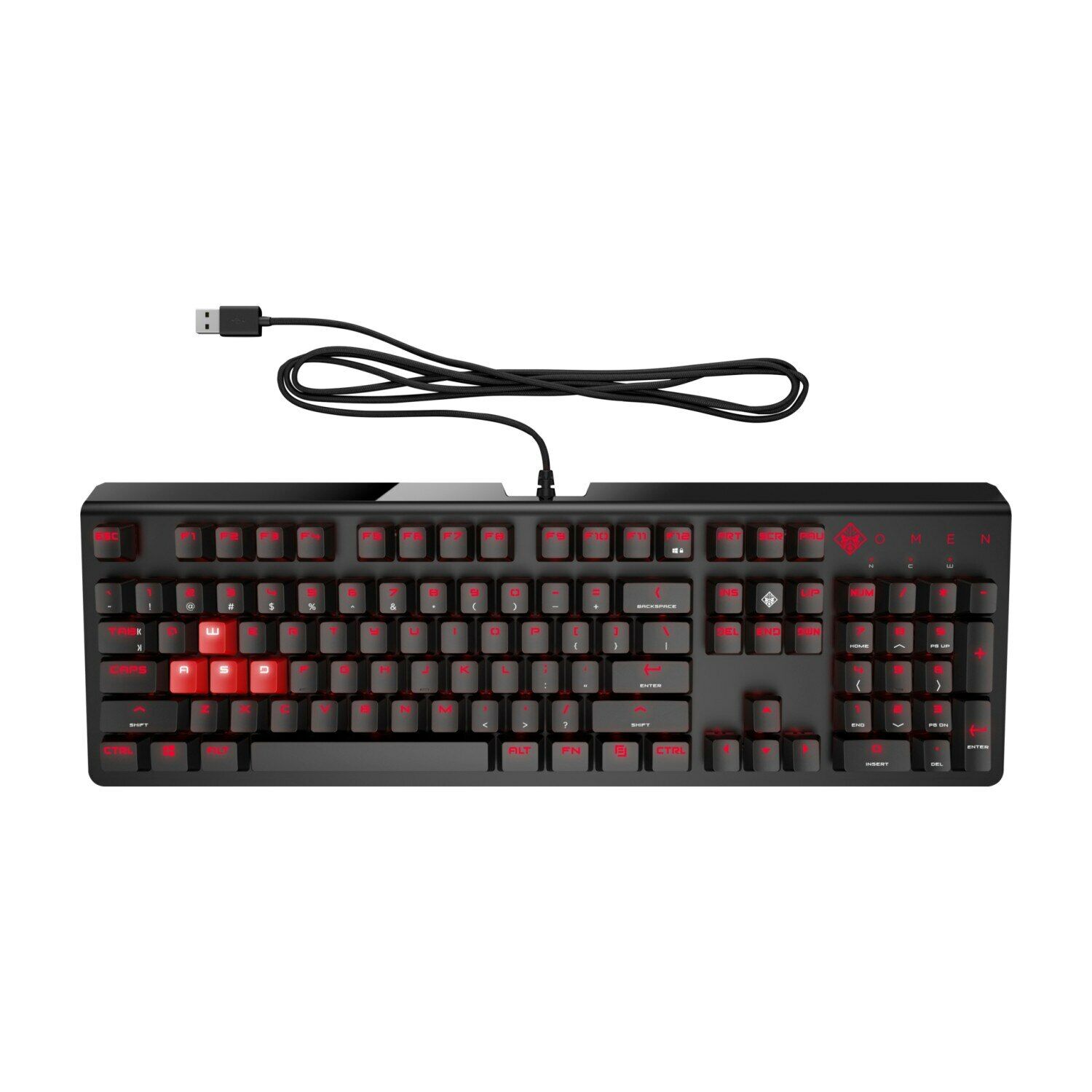 HP 6YW75AA Omen Encoder Kablolu Brown Cherry Türkçe Mekanik Oyun Klavyesi