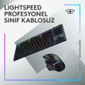 Logitech G G915 TKL LIGHTSPEED Kablosuz RGB Mekanik Oyuncu Klavyesi ve G502 X Plus Kablosuz HERO 25K Sensörlü RGB Oyuncu Mouse Seti, Siyah