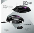 Logitech G G915 TKL LIGHTSPEED Kablosuz RGB Mekanik Oyuncu Klavyesi ve G502 X Plus Kablosuz HERO 25K Sensörlü RGB Oyuncu Mouse Seti, Siyah