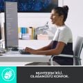 Logitech MX Mechanical Kablosuz Mini Mekanik Klavye, Aydınlatmalı, Dokunmatik Sessiz Tuşlar, İngilizce Q - Gri + MX Master 3S  Kablosuz Mouse - Siyah