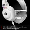 SteelSeries Arctis Nova 5P Wireless ve Bluetooth PS ve PC Kablosuz Oyuncu Kulaklığı - Beyaz