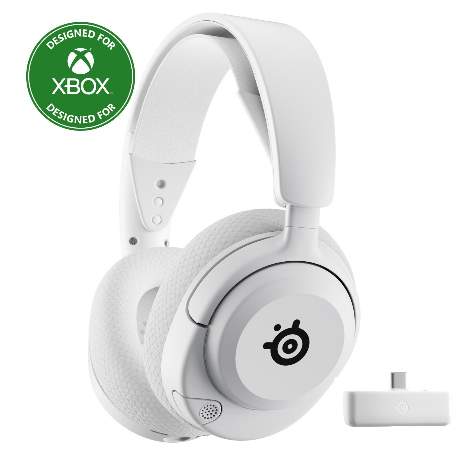 SteelSeries Arctis Nova 5X Wireless ve Bluetooth Xbox ve PC Kablosuz Oyuncu Kulaklığı - Beyaz