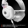 SteelSeries Arctis Nova 5X Wireless ve Bluetooth Xbox ve PC Kablosuz Oyuncu Kulaklığı - Beyaz