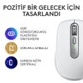 Logitech MX Anywhere 3S Kompakt 8000 DPI Optik Sensörlü Sessiz Bluetooth Kablosuz Mouse - Beyaz