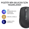 Logitech MX Anywhere 3S Kompakt 8000 DPI Optik Sensörlü Sessiz Bluetooth Kablosuz Mouse - Siyah