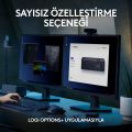 Logitech MX Keys S Gelişmiş Aydınlatmalı Tam Boyutlu Kablosuz Türkçe Q Klavye - Siyah