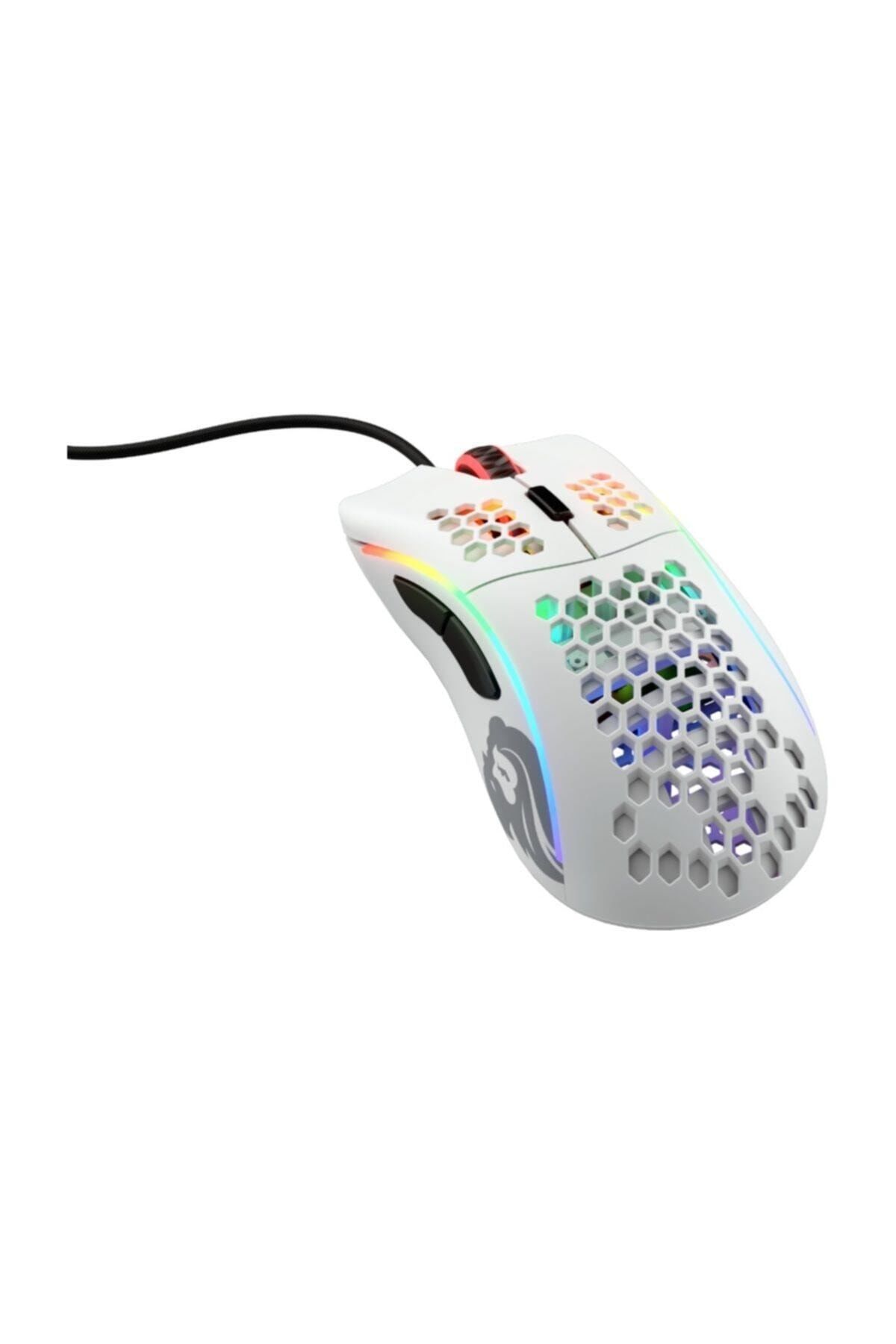 Glorious Model D Kablolu Mat Beyaz RGB Oyuncu Mouse 69gr