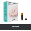 Logitech M350 Pebble İnce Kablosuz Bluetooth Mouse - Pembe 910-005717