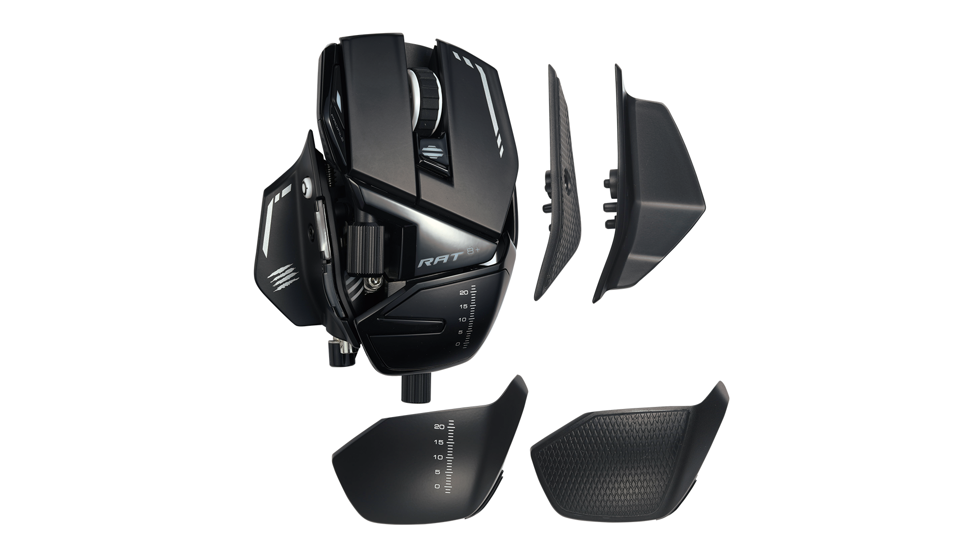 Mad Catz The Authentic RAT 8+ Gaming Mouse - Siyah