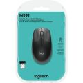 Logitech M191 Gri-Siyah Kablosuz Optik Mouse 910-005922