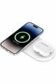 Belkin BoostCharge Pro 2'si 1 Uyumlu arada MageSafe Kablosuz Şarj İstasyonu WIZ021vfWH