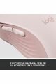 Logitech Signature M650 Küçük ve Orta Boy Sağ El Için Sessiz Kablosuz Mouse - Pembe