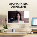 Logitech Brio 100 Full HD 1080p Gizlilik Kapaklı Mikrofonlu Web Kamerası - Beyaz