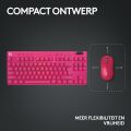 Logitech G PRO X TKL LIGHTSPEED Kablosuz LIGHTSYNC RGB Mekanik Tactile Switch İngilizce Oyun Klavyesi - Pembe